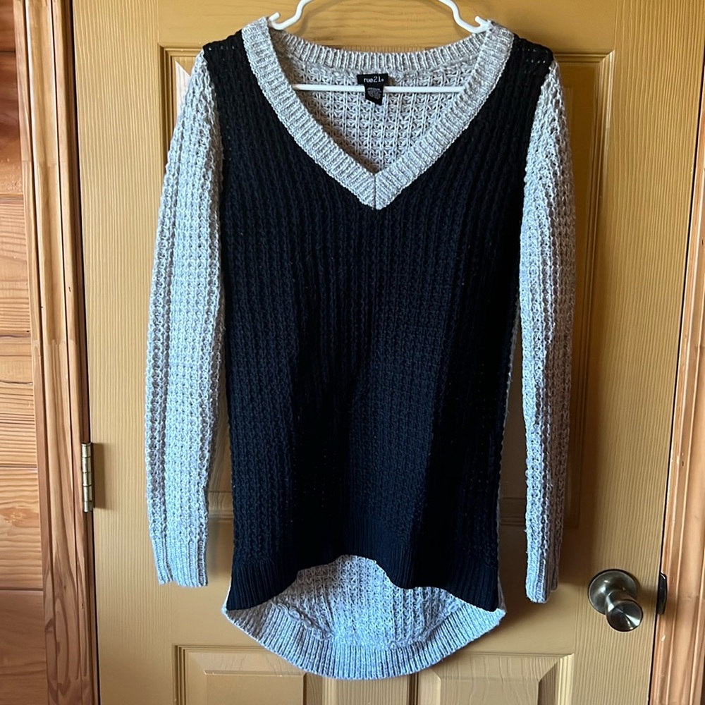 Black & Grey Sweater